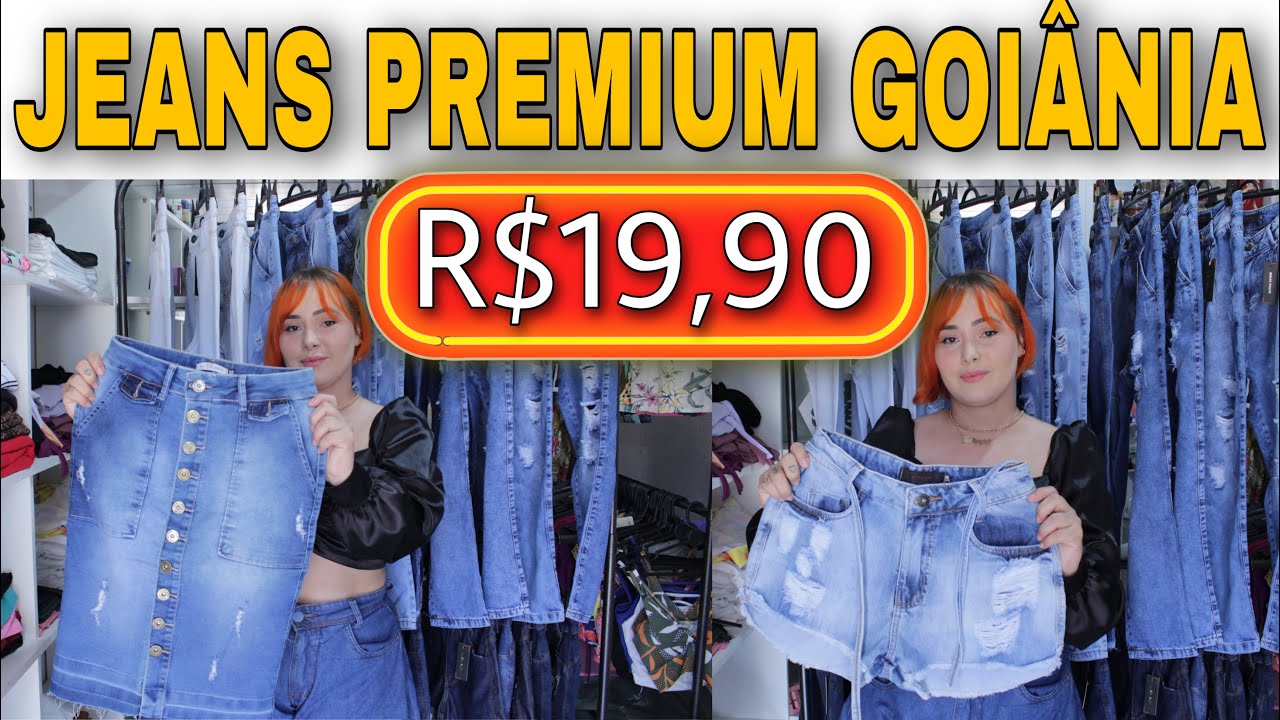 JEANS DIRETO DA FABRICA POR 19,90 EM GOIANIA- JEANS FEMININO BARATO