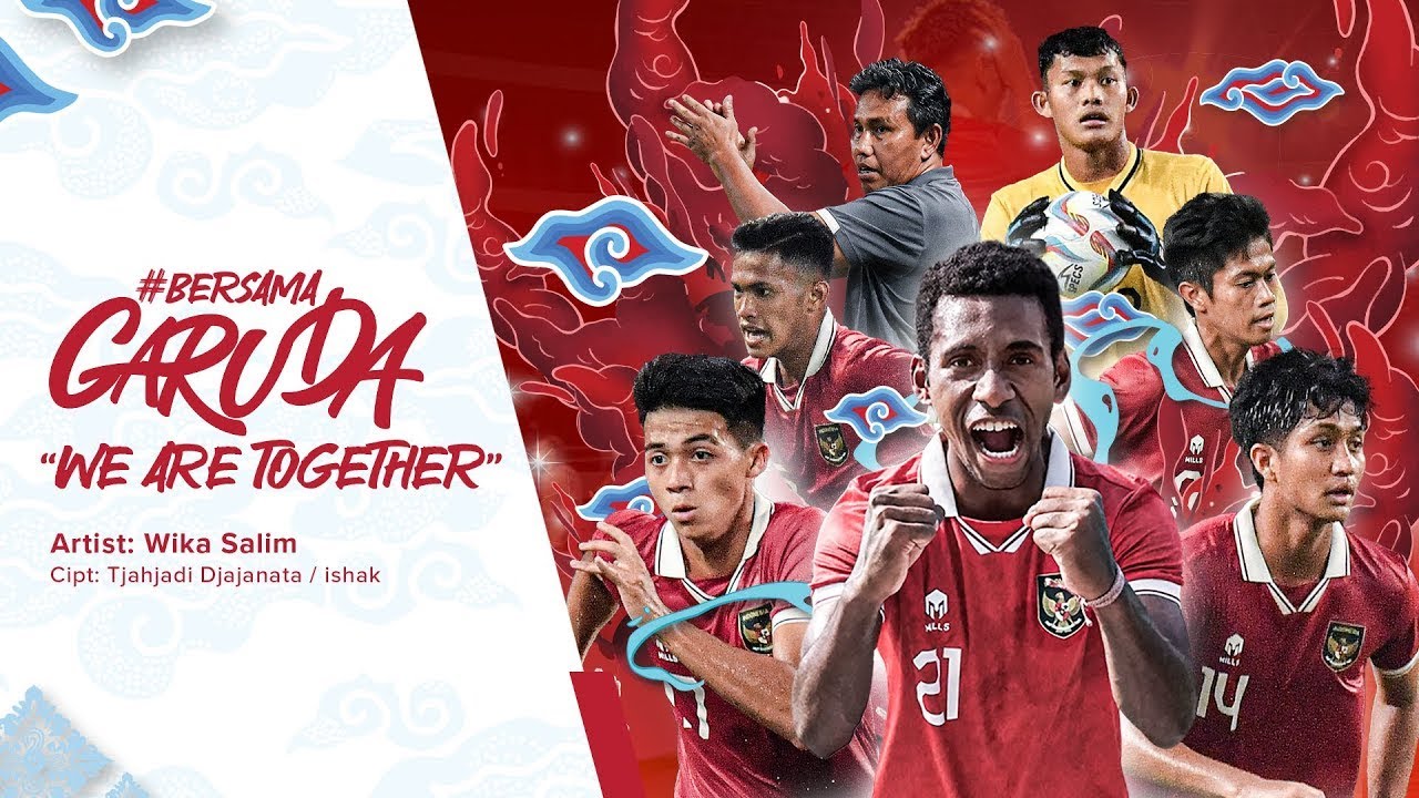 Wika Salim - Bersama Garuda (We Are Together) - Theme Song TIMNAS Indonesia - (Official Music Video)