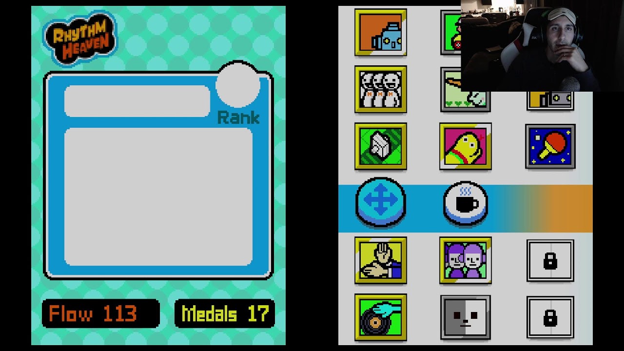 Playing Blindfold | Rhythm Heaven