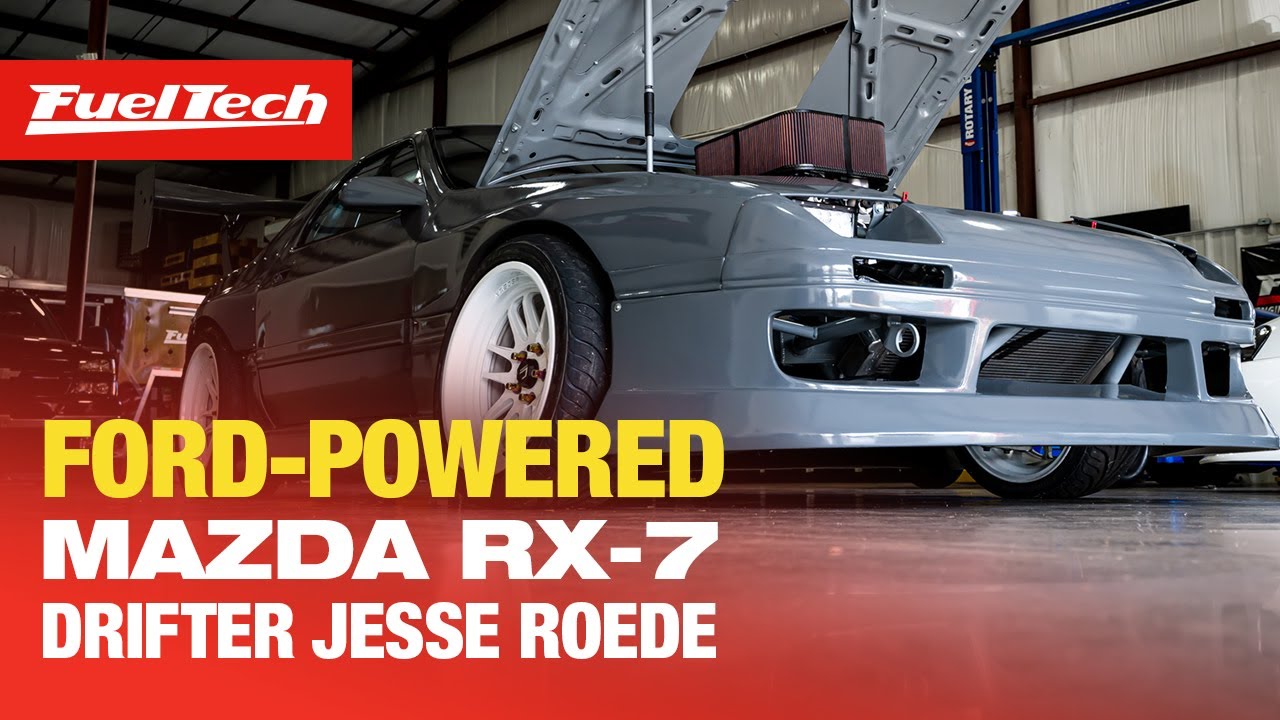 Ford-Powered Mazda RX-7 | Drifter Jesse Roede