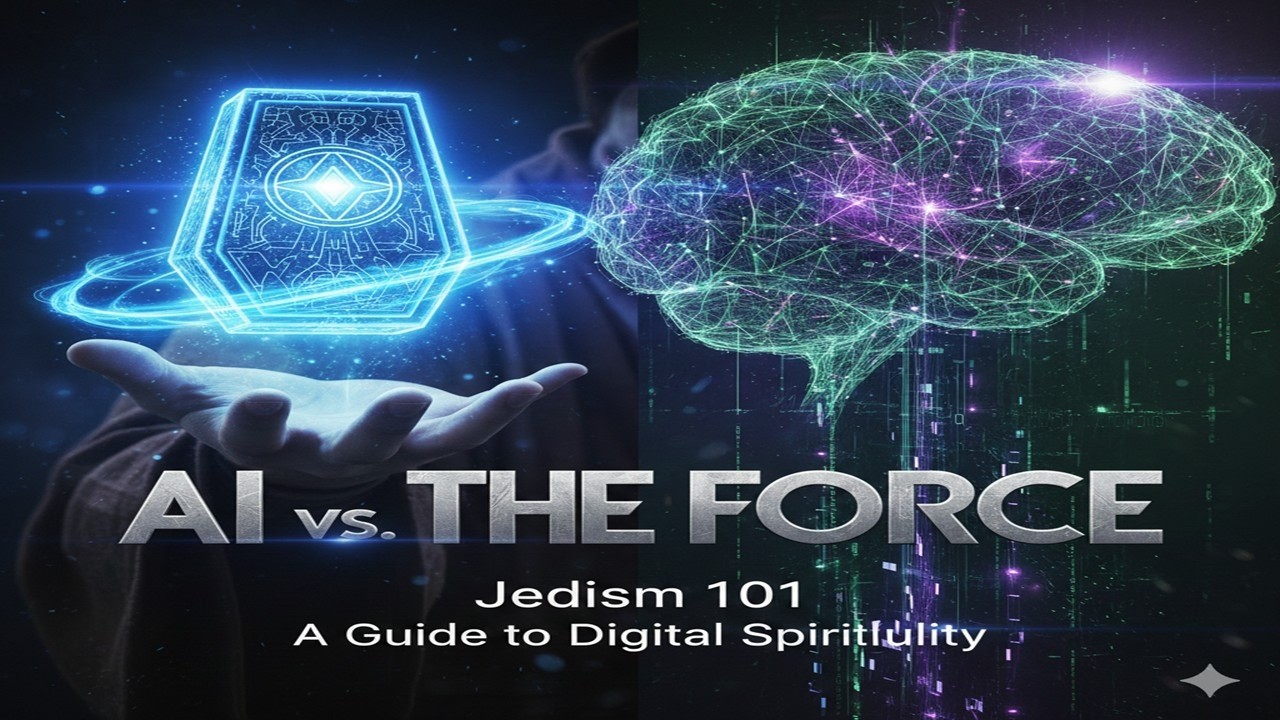 Jediism 101: AI vs.  The Force | A Guide to Digital Spirituality