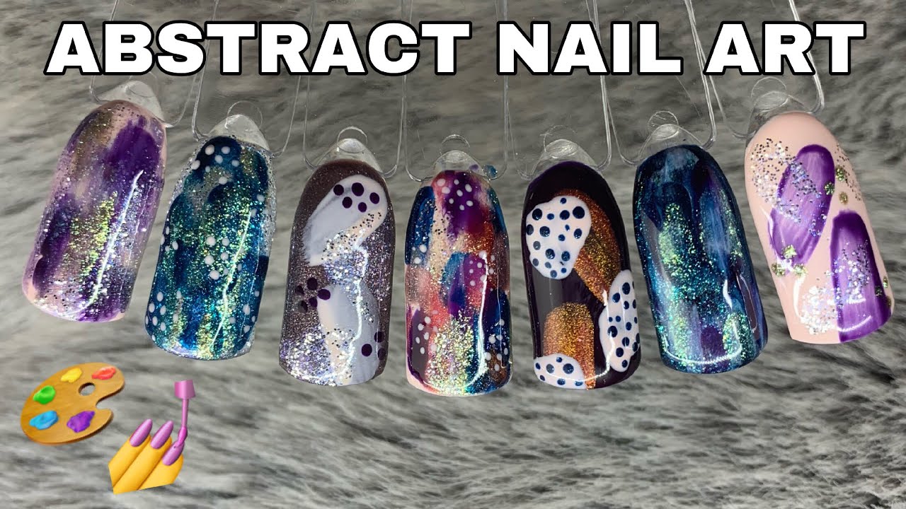 🎨ABSTRACT GEL NAIL ART TUTORIAL | ISABELMAYNAILS