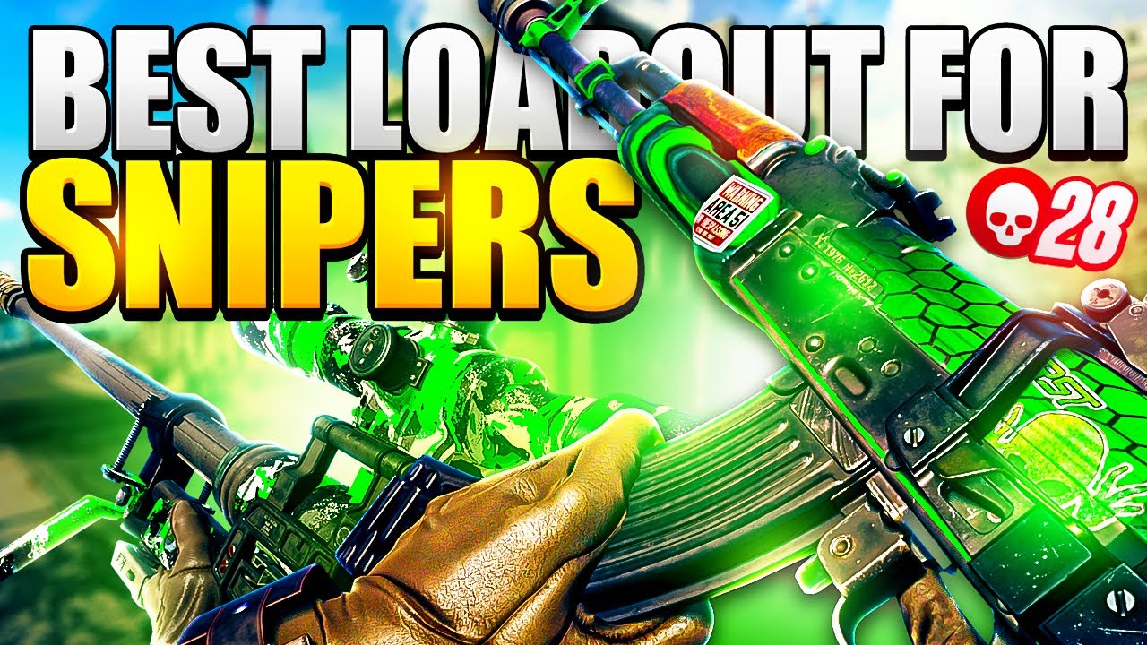 The Best AK-47 Class for Snipers! [Best Sniper Support Loadout]
