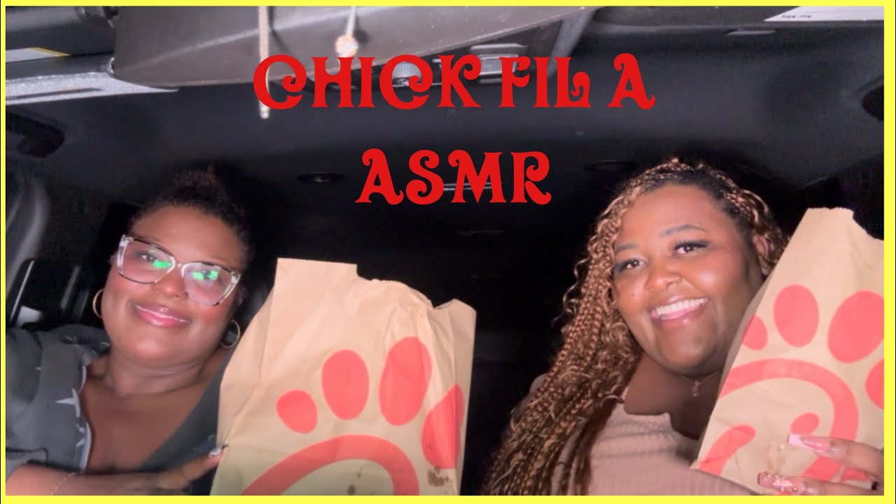 CHICK FIL A MUKBANG (ASMR STYLE🍗🥪🤣🤫) | DeLexis 