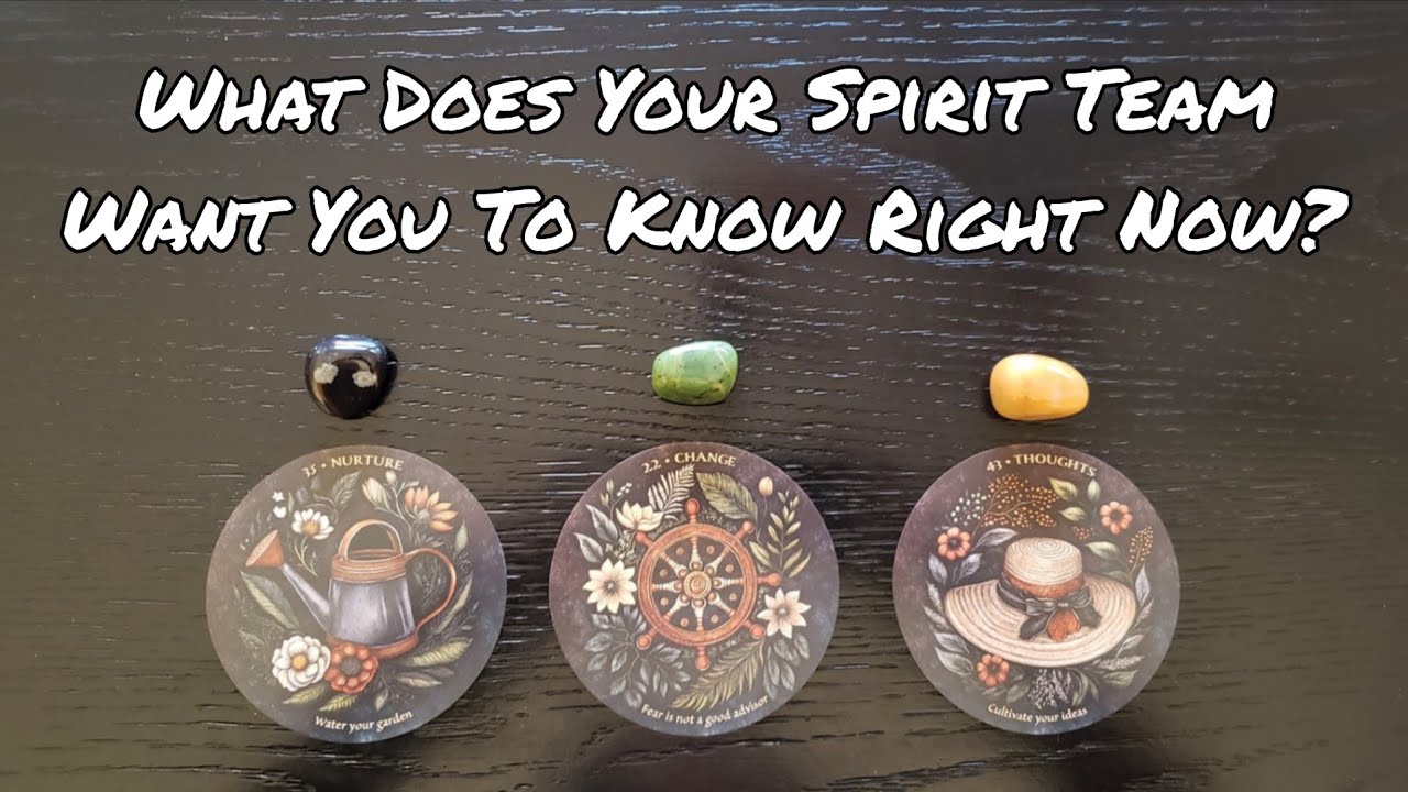 🌿🤲 What Does Your Spirit Team Want You To Know Right Now? 💚🤎 Pick A Card Reading 