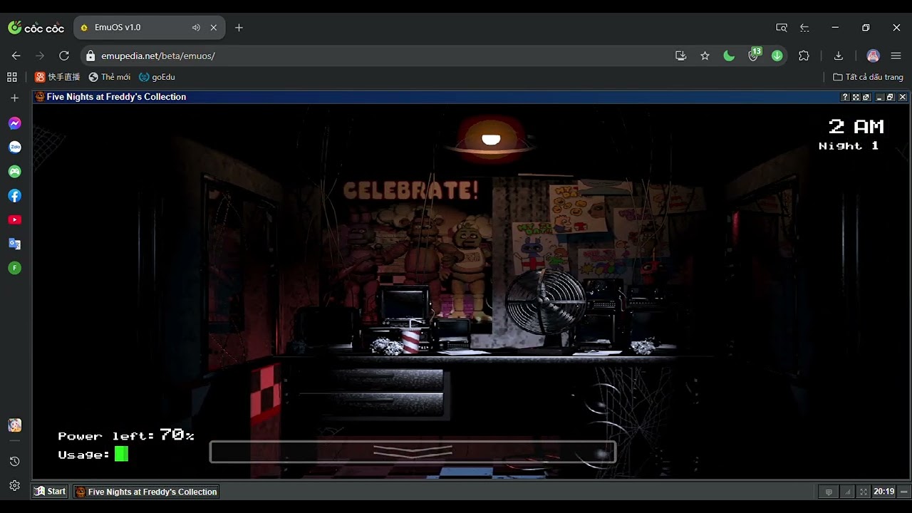 Five Nights At Freddy's can now play on web !!!