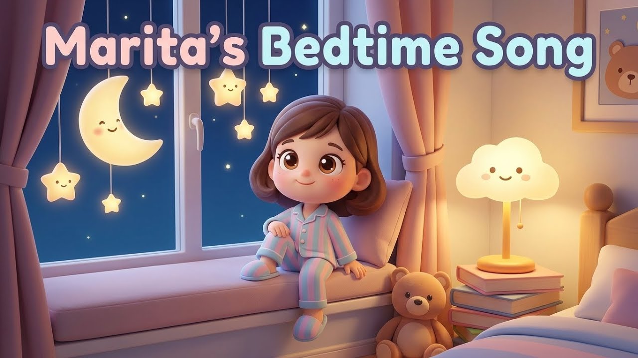 Marita's Starry Night Lullaby 🌙⭐ Soothing Song to Help Kids Fall Asleep Fast | Rhymes Show