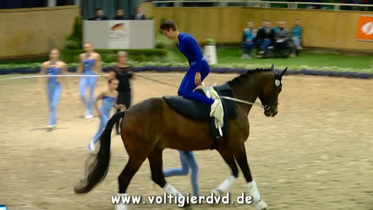 Juniorteam Krumke I - Team 08 - DJM Voltigieren Aachen 2017