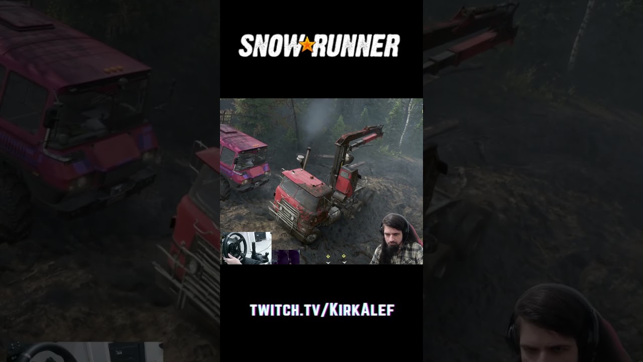 relaxing trucking #snowrunner