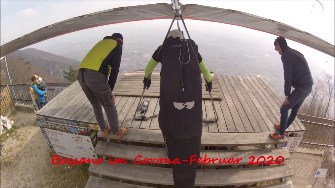 Hanggliding Monte Grappa, Corona Februar 2020