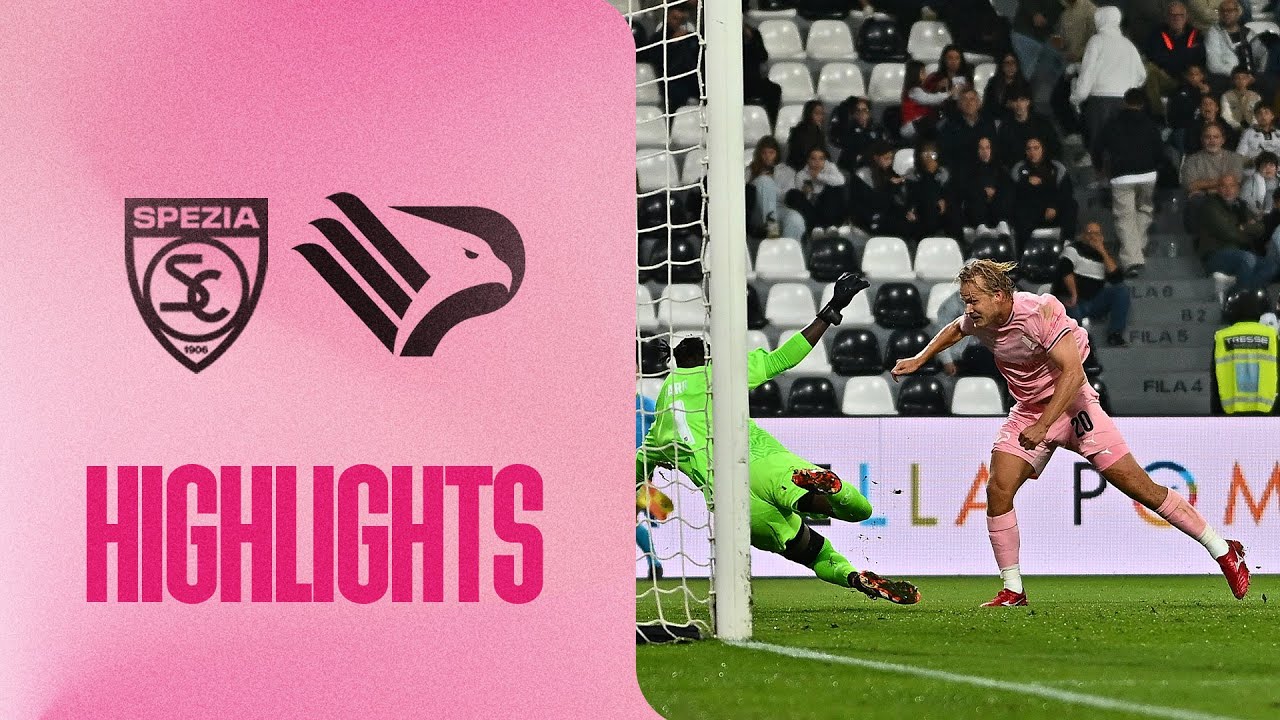 Spezia - Palermo 1-2 | HIGHLIGHTS 7ª giornata Serie B 25/26