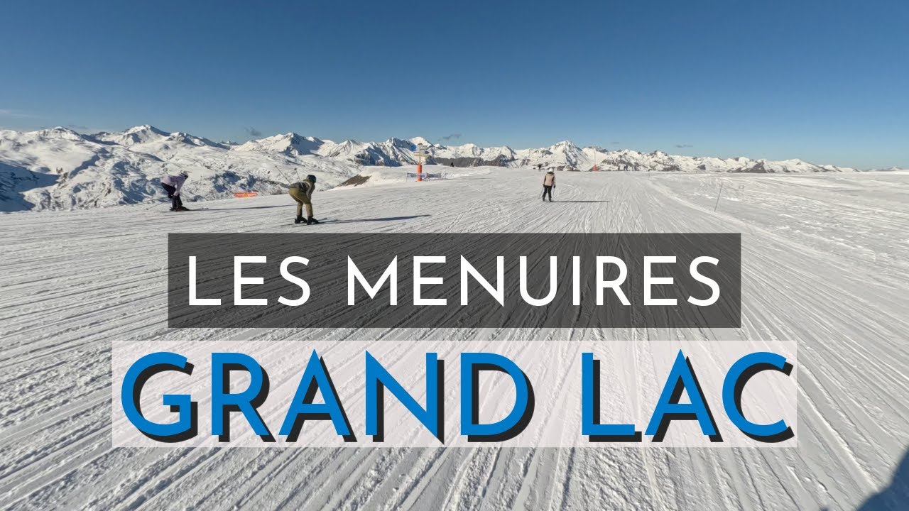 Ski France (3 Valleys) : Les Menuires - GRAND LAC (Blue)