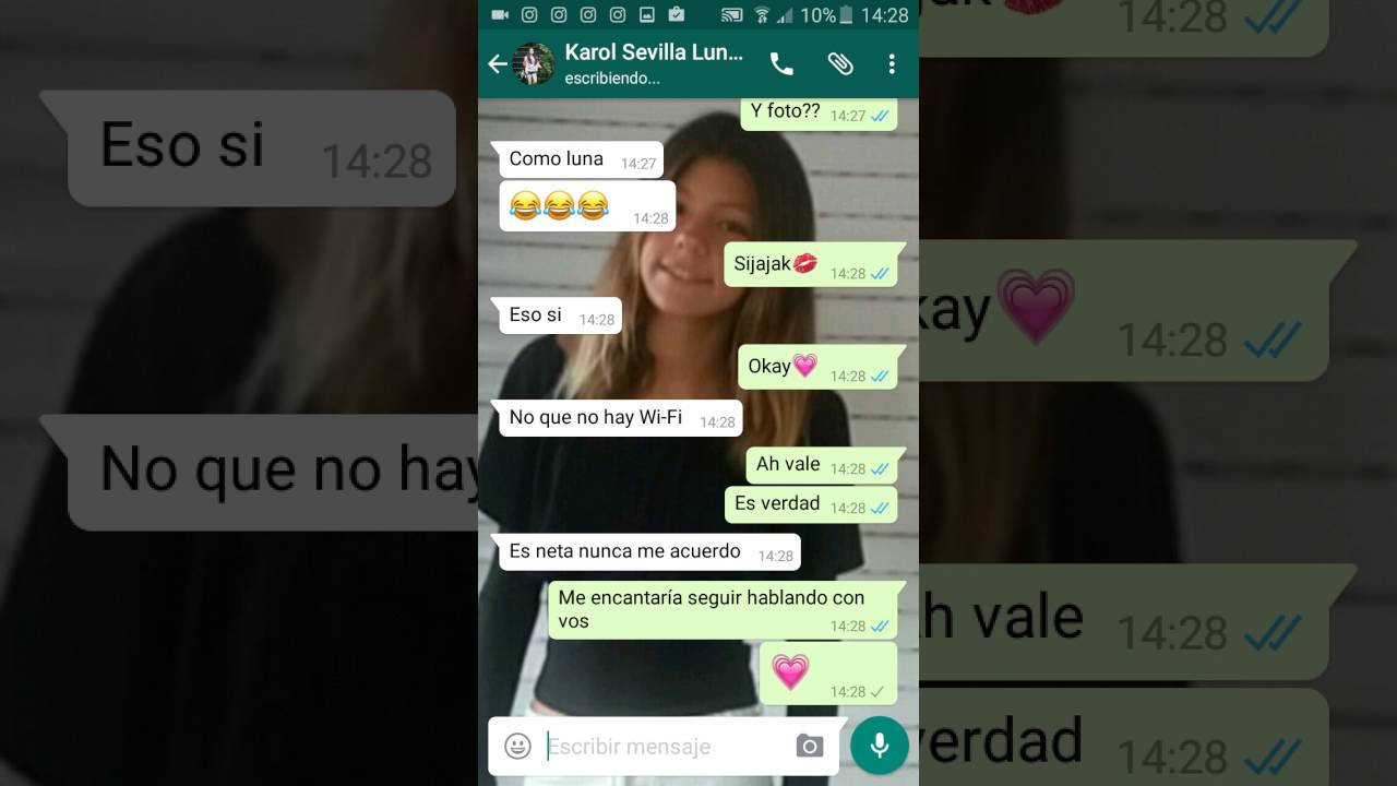 Esta chica se hace pasar por Karol Sevilla