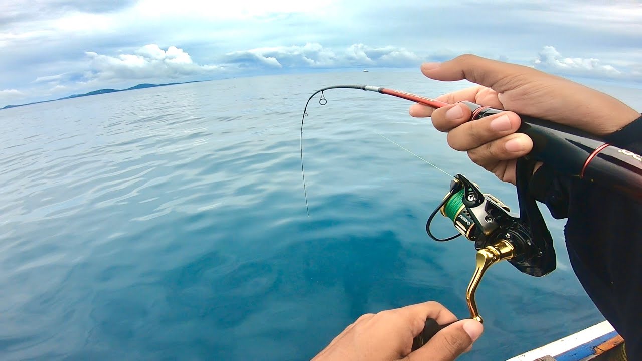 MANTAP ..!!! TES DAIDO EMPEROR PRO SERIES , JIGGING DI KEDALAMAN 40METER .....