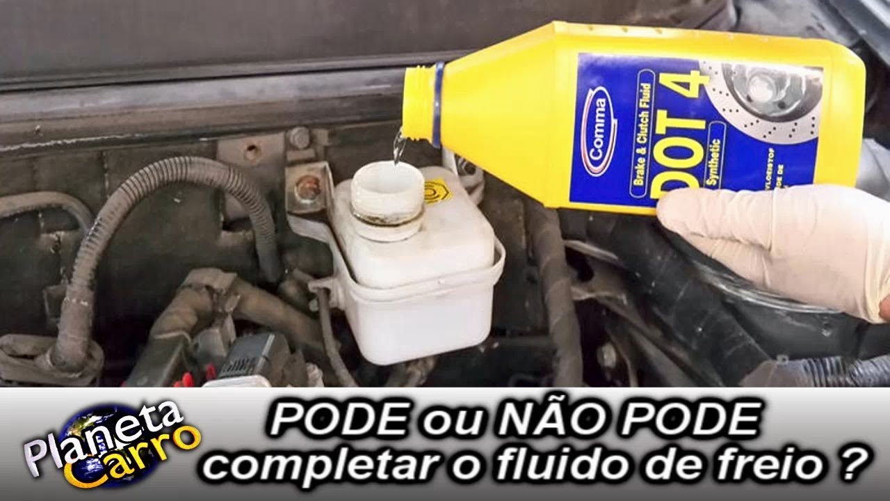 Saiba se pode ou Não pode completar o fluido de freio !! – Dica # 1.585