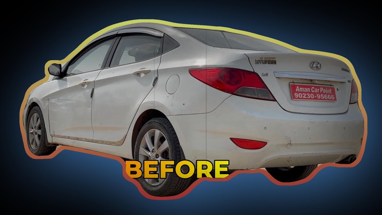 12 Years Old Verna Fludic Restoration || Sunroof Installation || Hindi