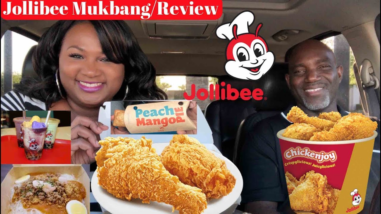 JOLLIBEE MUKBANG | JOLLIBEE REVIEW | HALO HALO