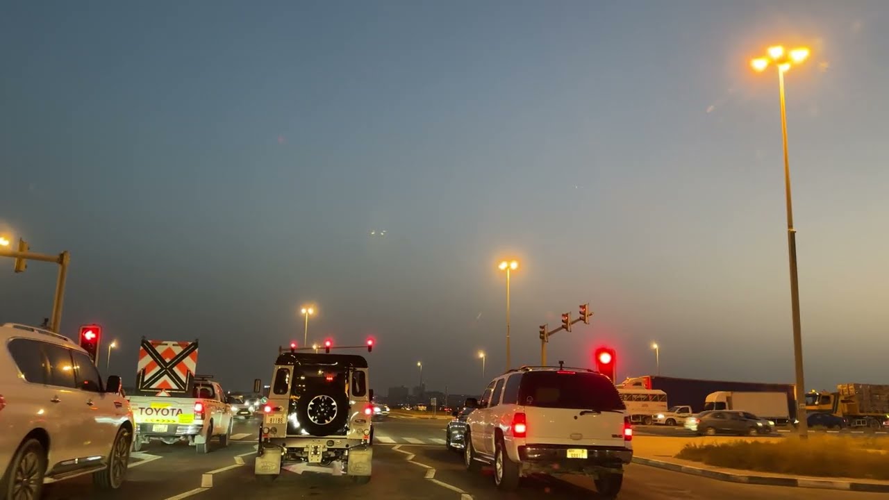 Mirdiff uptown to Silicon Oasis | DUBAI 4K drive