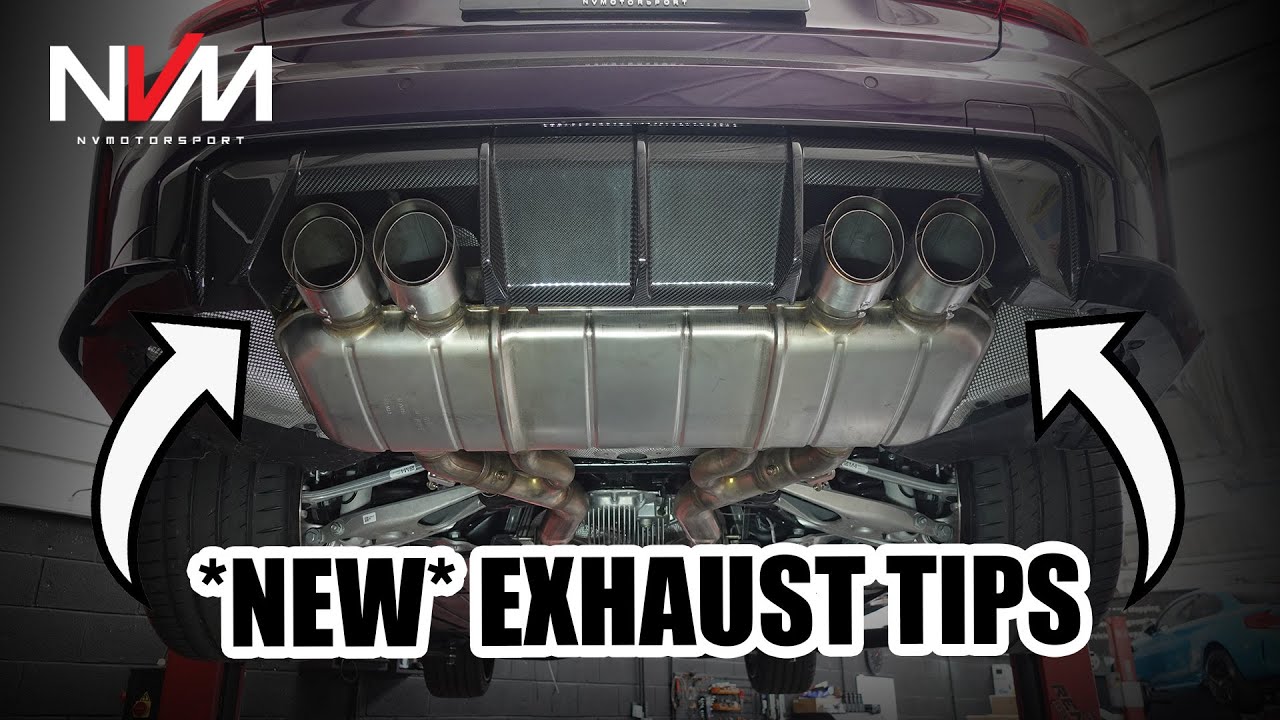 HOW to fit your G80/G82 M3/M4 NVM Exhaust TIPS