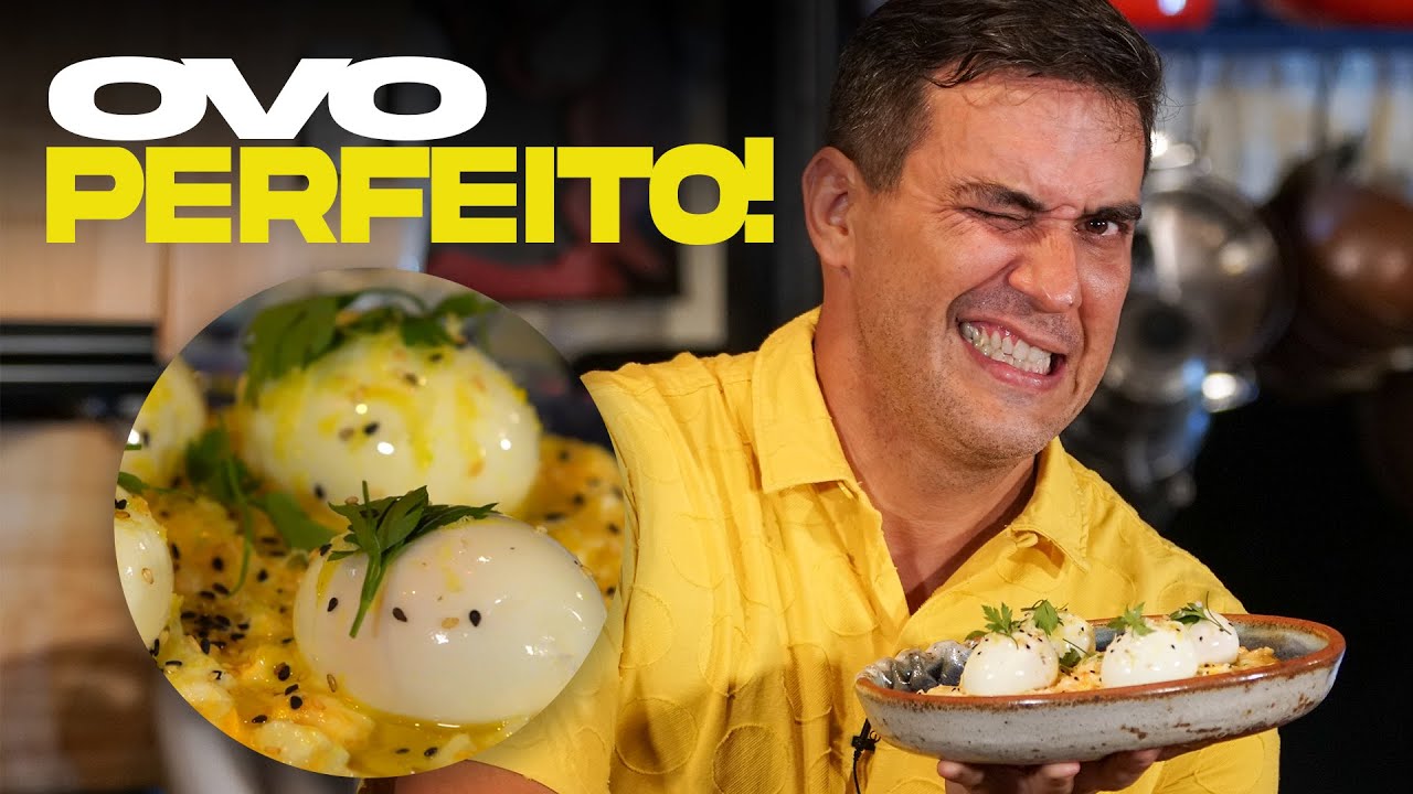 O melhor ovo do Mundo! O OVO PERFEITO - Cozinhando com Andre Marques #2