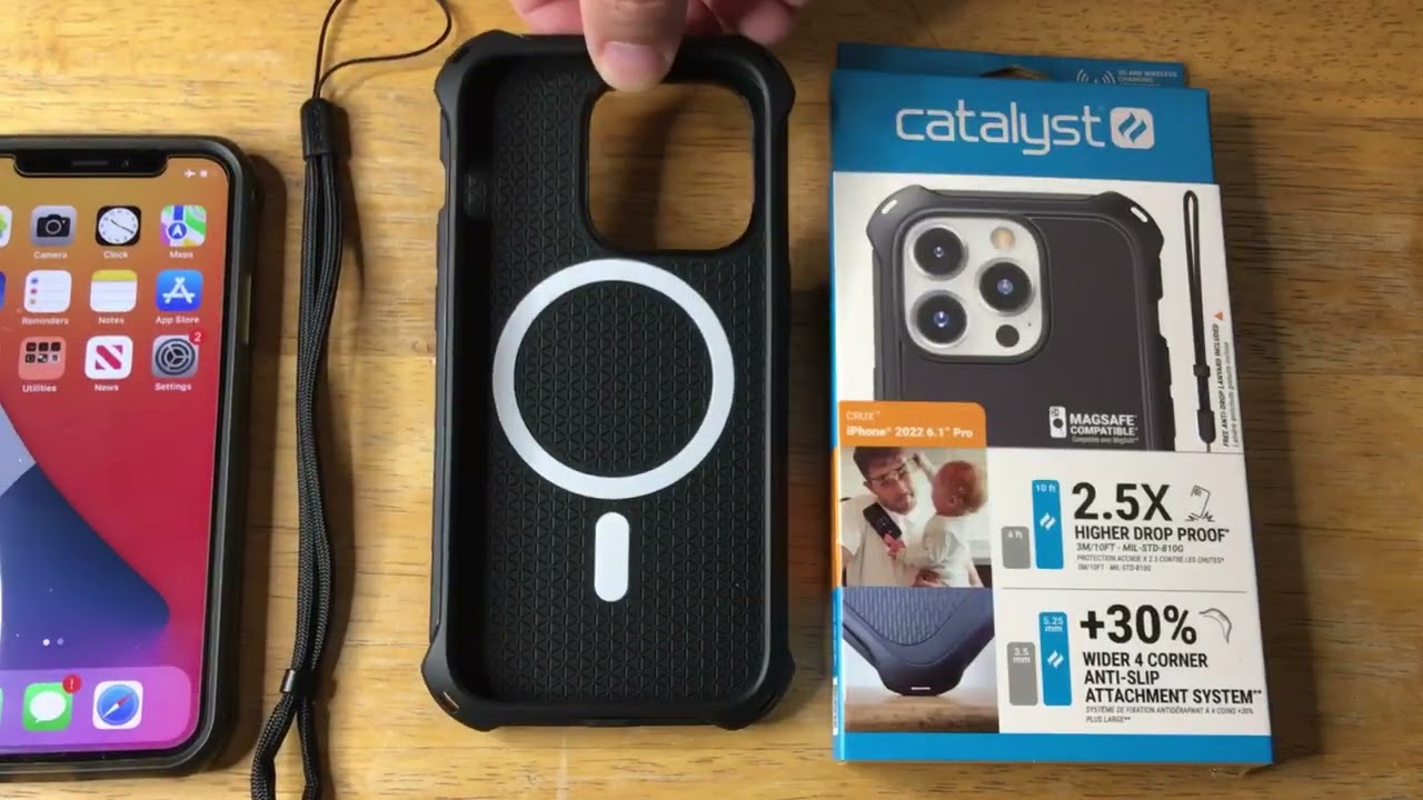 Catalyst iPhone 14 Pro Crux Black MagSafe Case Review 9-6-22