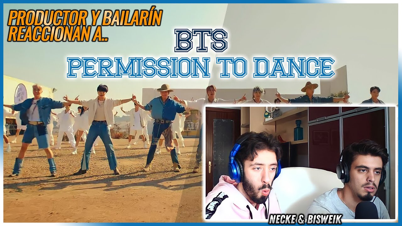 BTS - Permission to Dance (방탄소년단) | 🌟 Reacción Productor y Bailarín 🌟 | #NeckeYBisweik