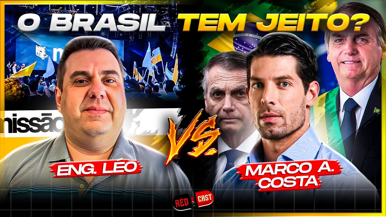 DEBATE: ENG. LEO X MARCO ANT&Ocirc;NIO (SUPERMAN): MBL X BOLSONARISTA! - REDCAST