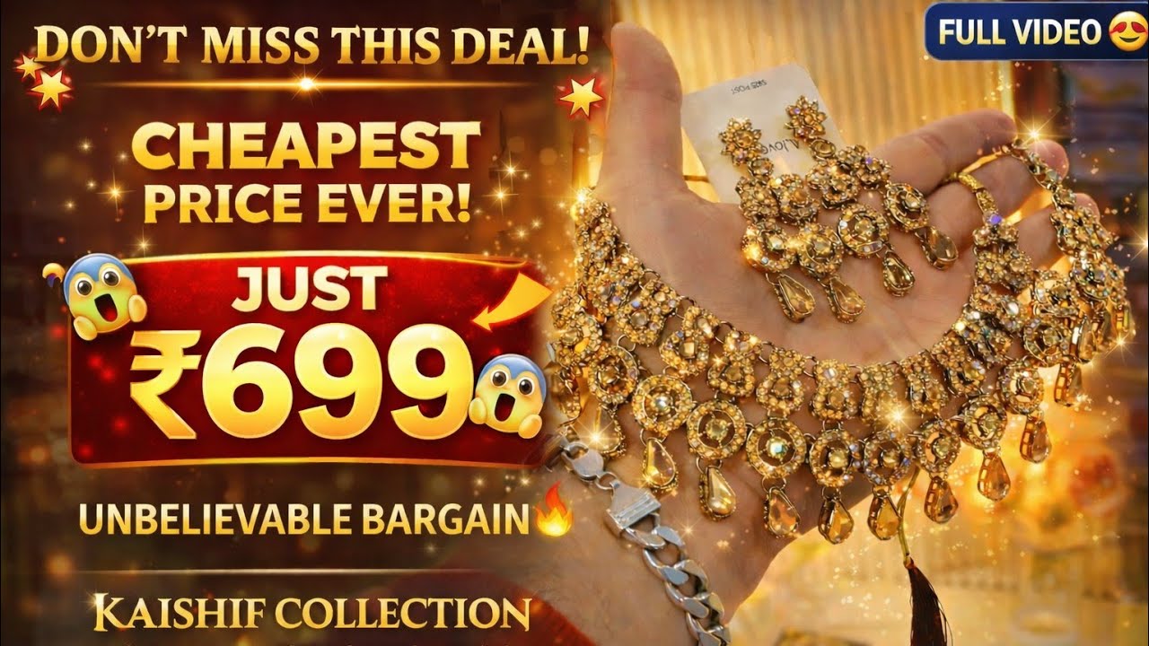 Sach Mein ₹699 Ka Set?! 😲 Online Jewellery Reality | Don’t Miss