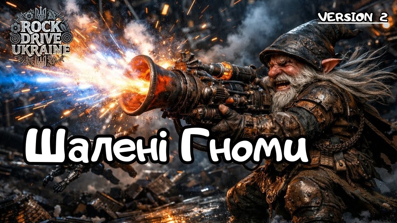 Шалені Гноми !!! 🔥 Ще одна Industrial Heavy Metal версія. 🔥 Rock Drive Ukraine  2026