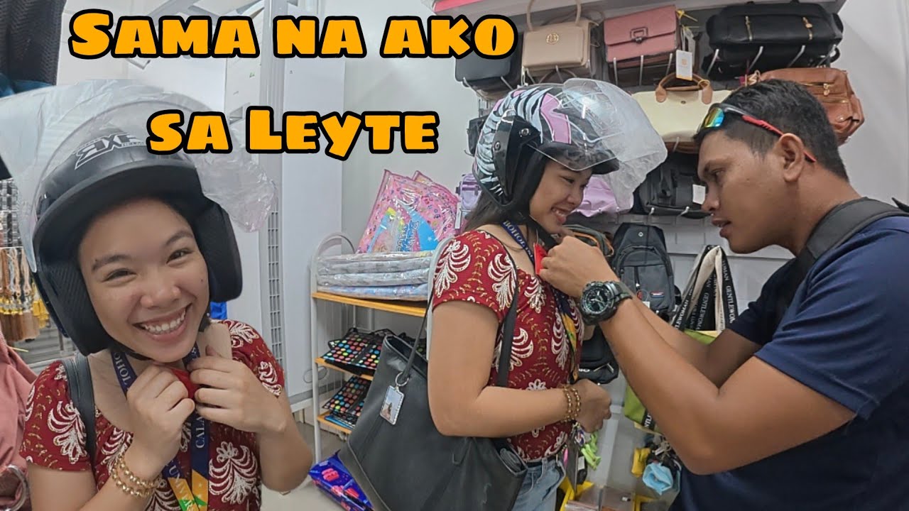 BINILHAN KO SIYA NG HELMET | PWEDE NA KITANG ISAMA SA LEYTE 