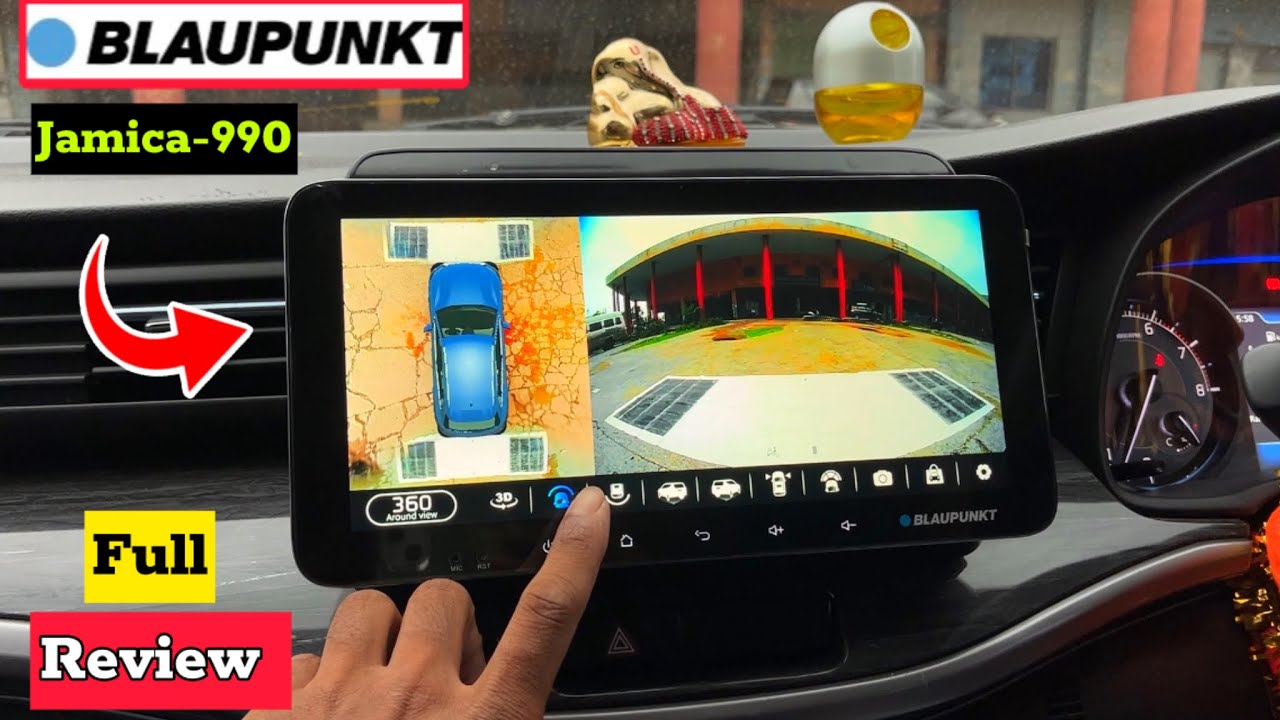Blaupunkt Jamaica 990 10.33 inches (26.1 cm) Android Stereo With 360 Camera Installation