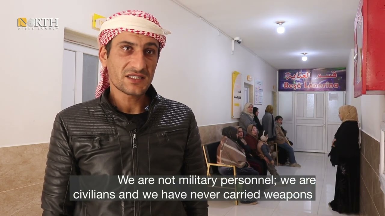 A family’s testimony about government forces bombing of Kobani