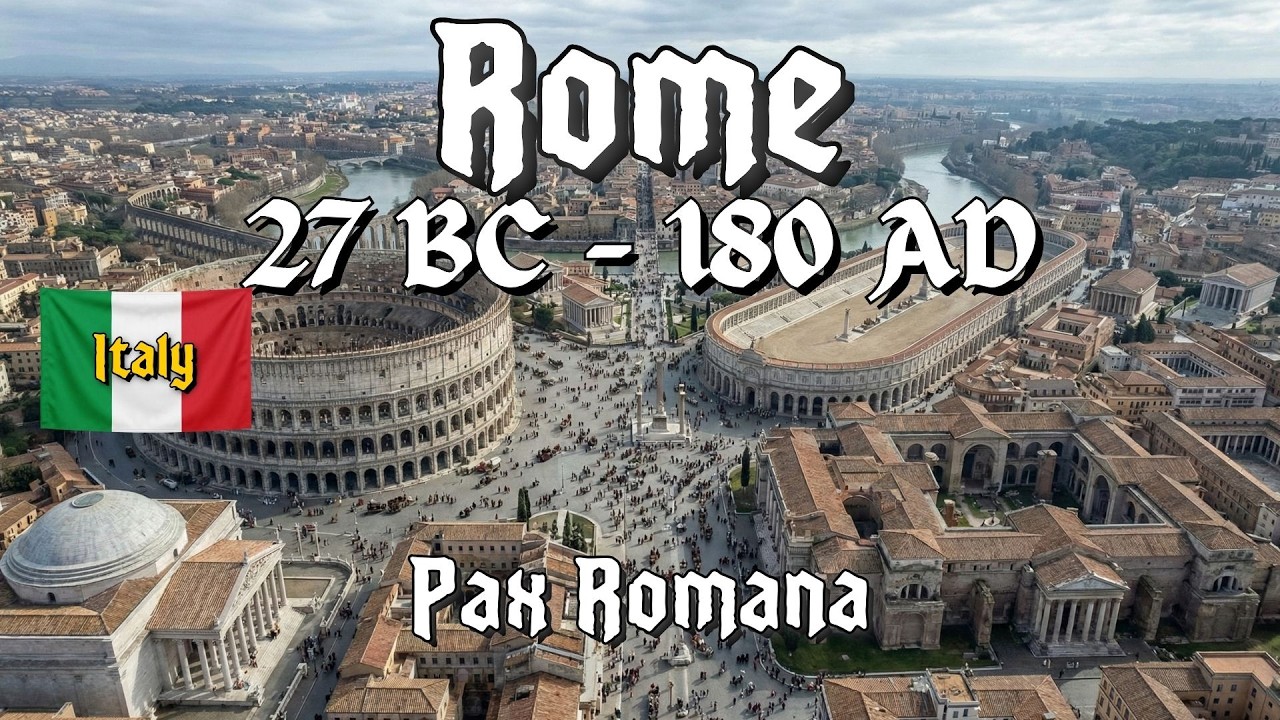 Древний Рим на пике своего расцвета – жизнь во времена Pax Romana (реконструкция с помощью ИИ)