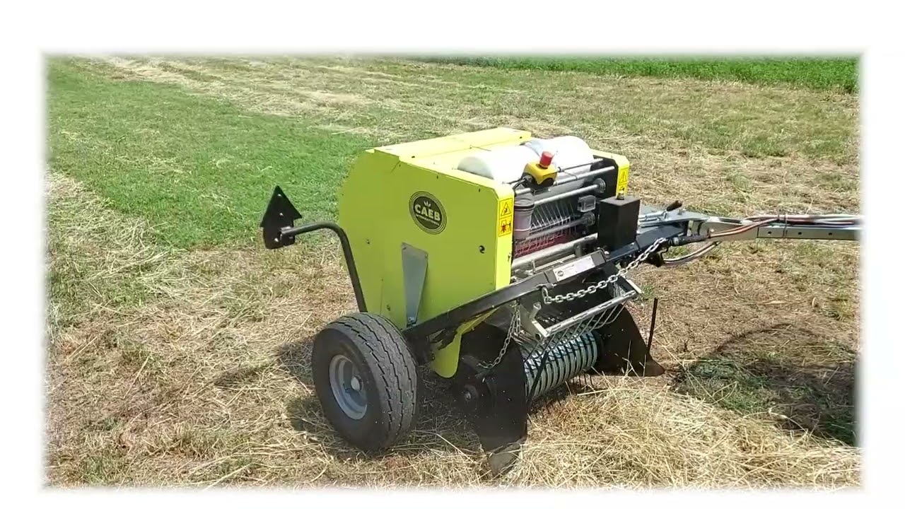 MOUNTAINPRESS 550 e TML - Elektrinis mini ruloninis presas šienui
