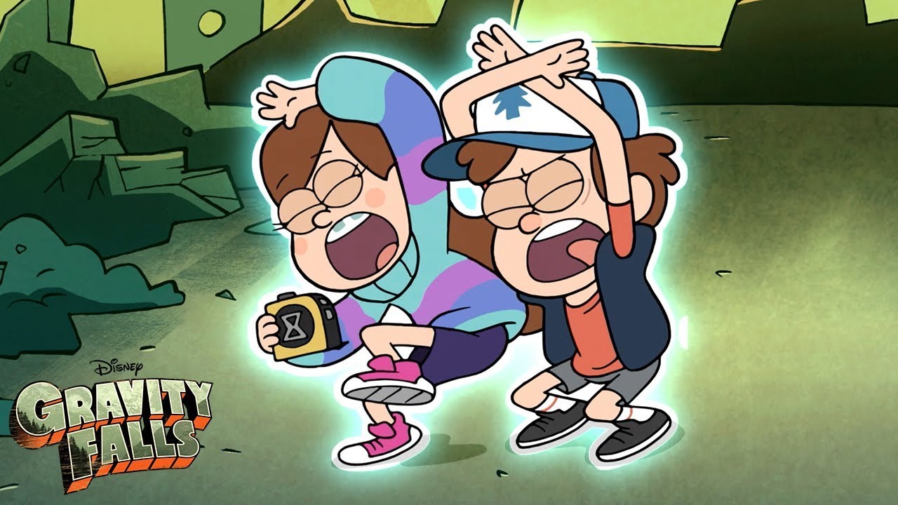 Dipper and Mabel Time Travel 🤯 | Gravity Falls | Disney Channel
