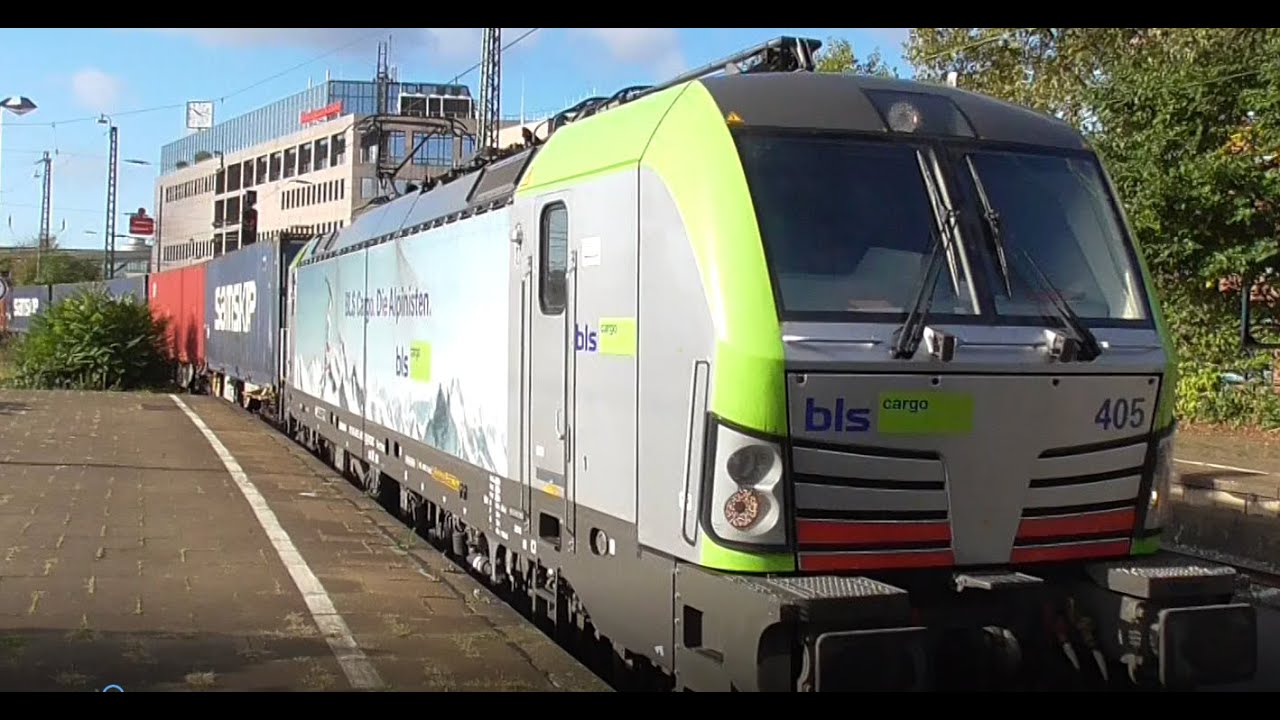 Vectron Container Train - BLS Cargo - Die Alpinisten Beautiful engine design