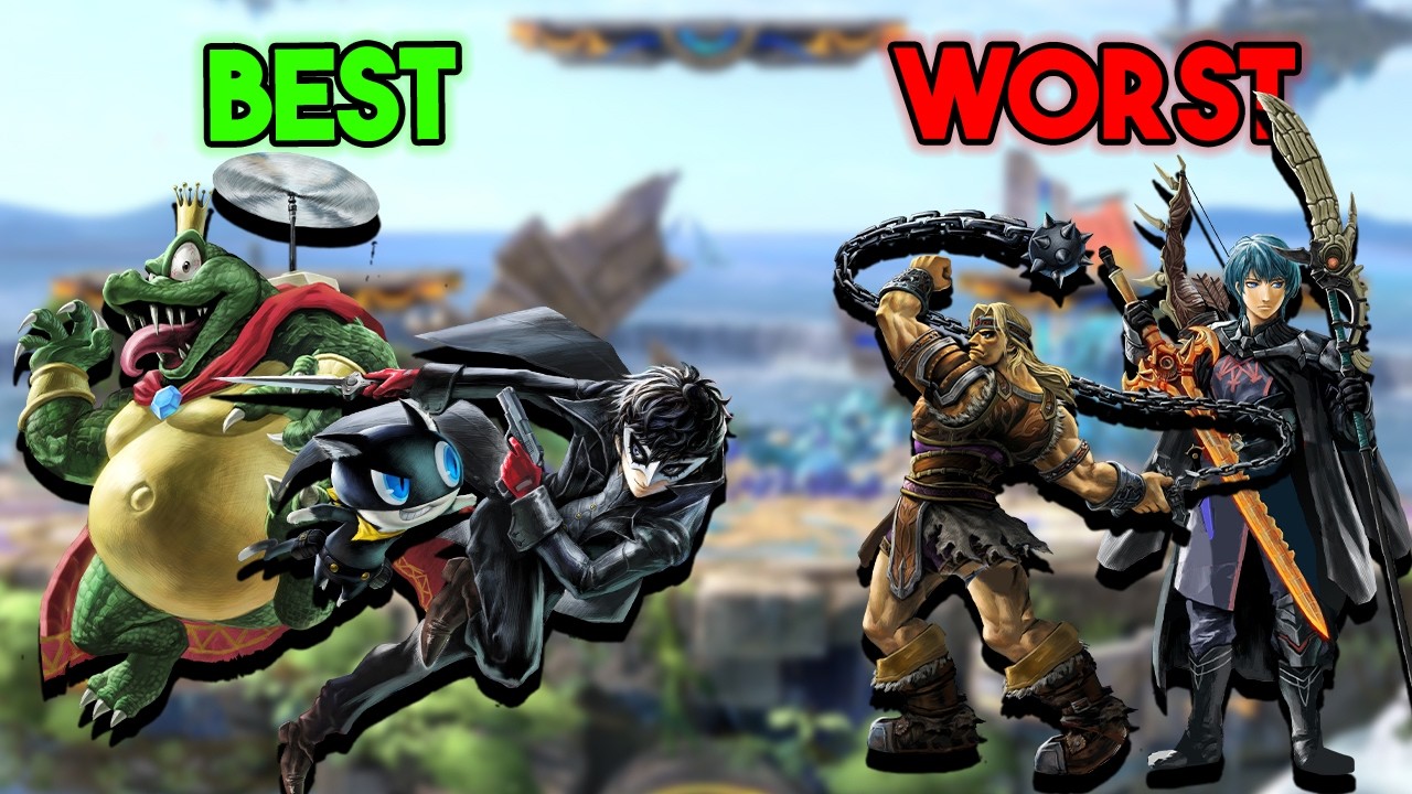 Ranking Every NEW Character in Smash Ultimate from BEST to WORST!