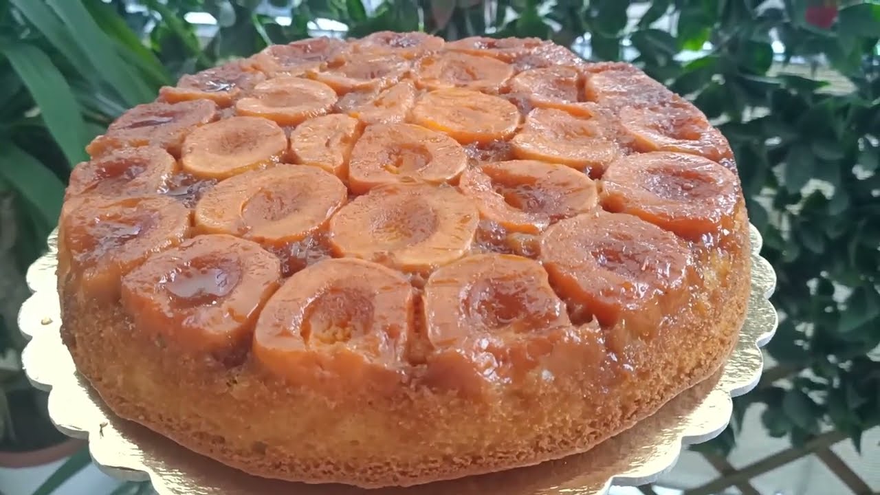 Torta rovesciata di albicocche