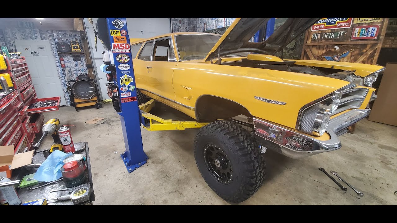 E12:  PSC Hydraulic Steering assist upgrade to Project 4x4 Pontiac Safari Wagon Overlanding Project