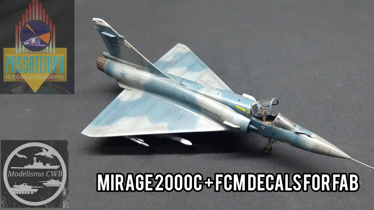 20. Mirage 2000C Italeri + FCM Decals 1/72