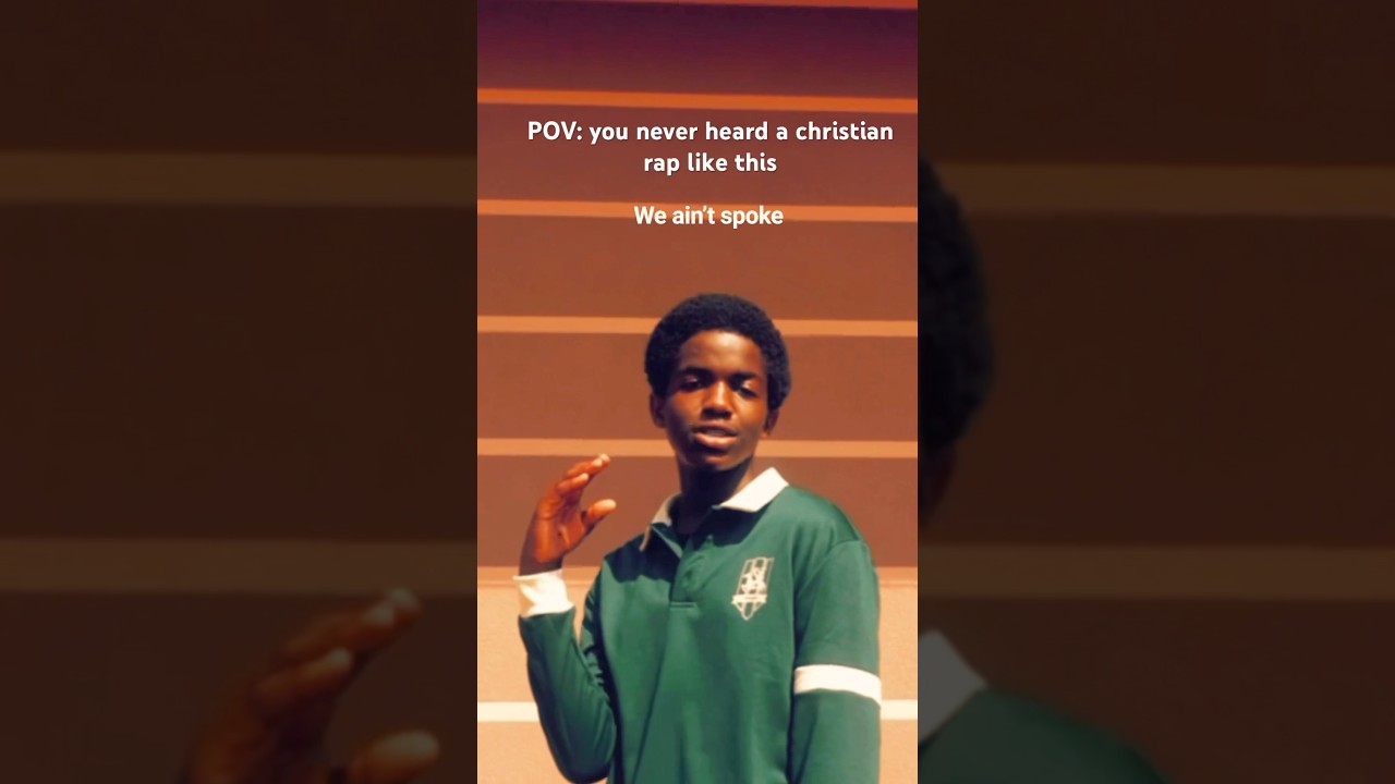 You never heard christian rap like this 🫣 #rap #christianrapper #christianmusic #shorts #christian