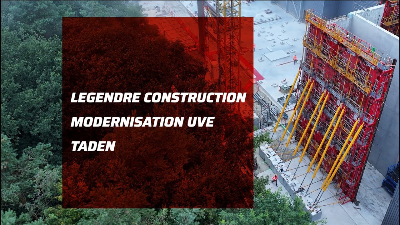 Modernisation d'une UVE à Taden avec les outils Sateco pour Legendre Construction