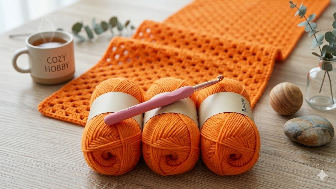THIS EASY 3D CROCHET STITCH LOOKS SO FANCY | BEGINNER-FRIENDLY SHELL CLUSTER PATTERN!