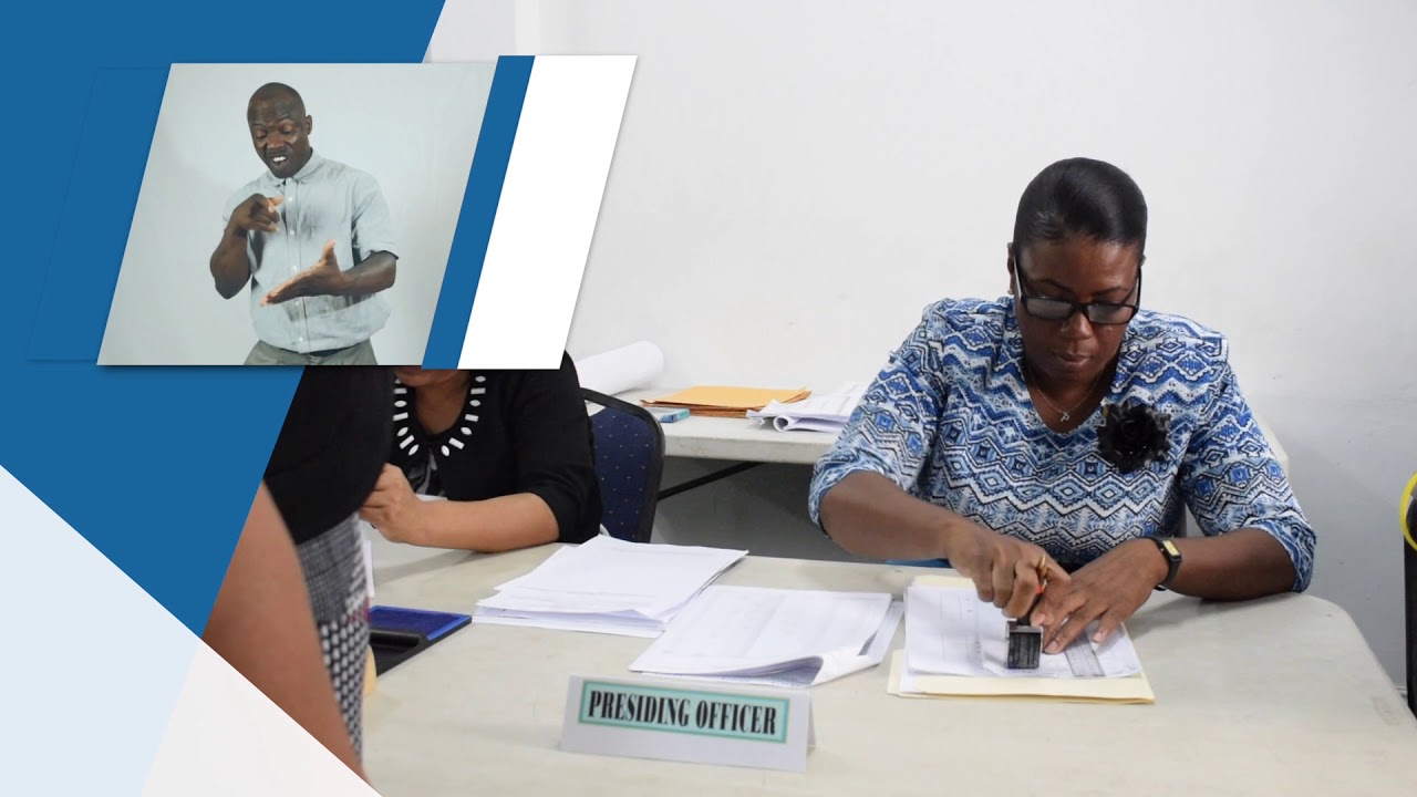 HOW TO VOTE   Stamp on Ballot paper