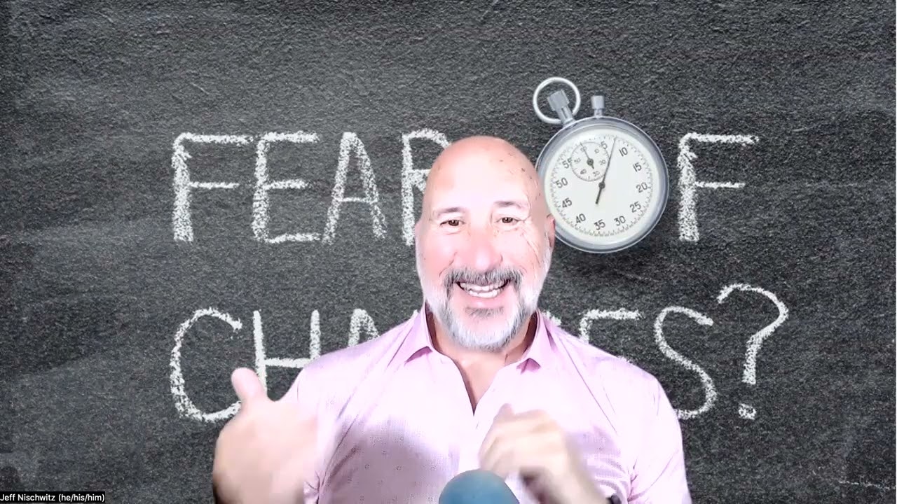 Daily Shake Up 1,145 - Change ... What Do You Choose to Be Afraid Of?