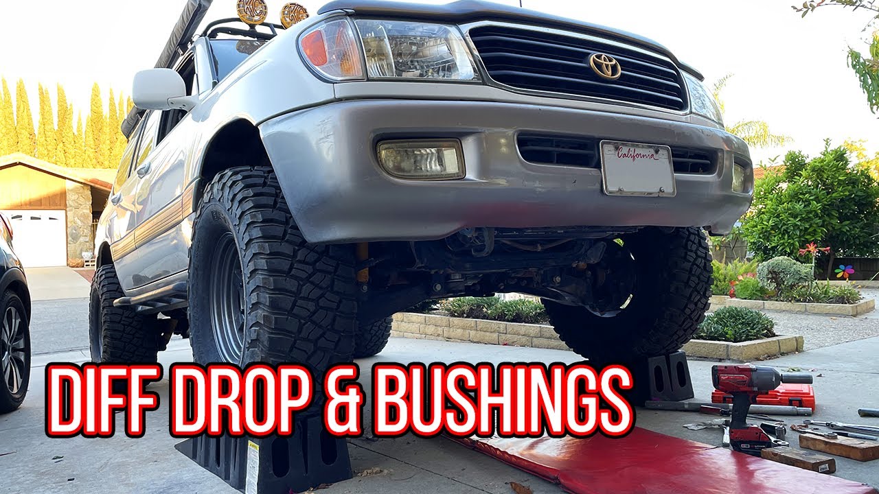 Втулки переднего дифференциала и втулки внедорожного дифференциала Land Cruiser 100 серии Lexus L...