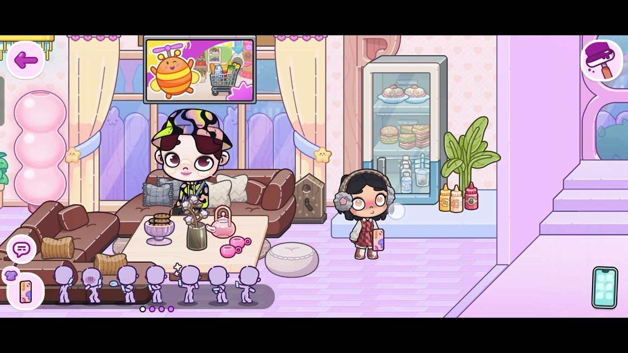[vlog] rumah baru ratu dan Leo Avatar world🤭