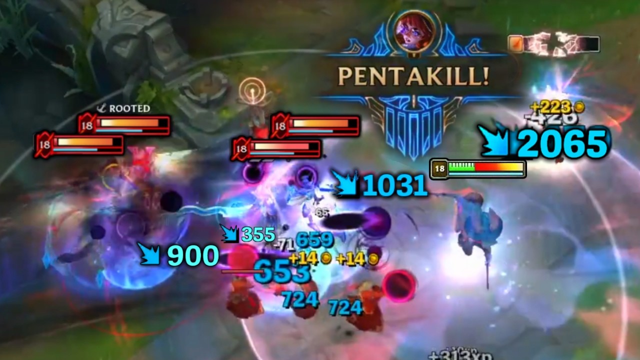 20-minutowy NAJLEPSZY MONTAŻ PENTA w LoL #617