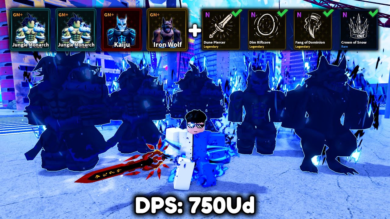 INSANE! 700Ud DPS with GM+ Shadow Team & N rank Relics in Arise Crossover