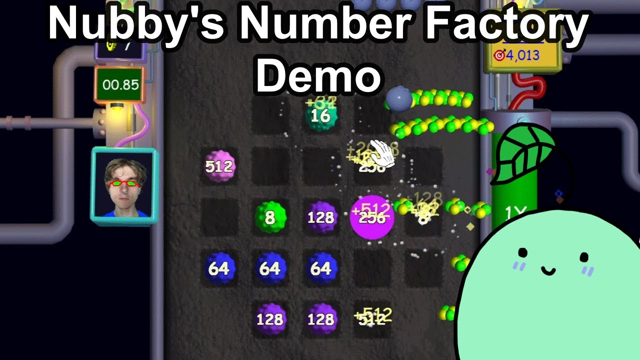 Nubby's Number Factory Demo